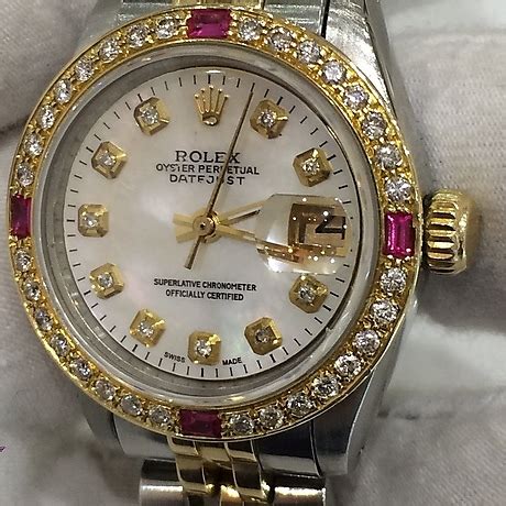 rolex klocka dam datejust|Rolex Datejust for sale.